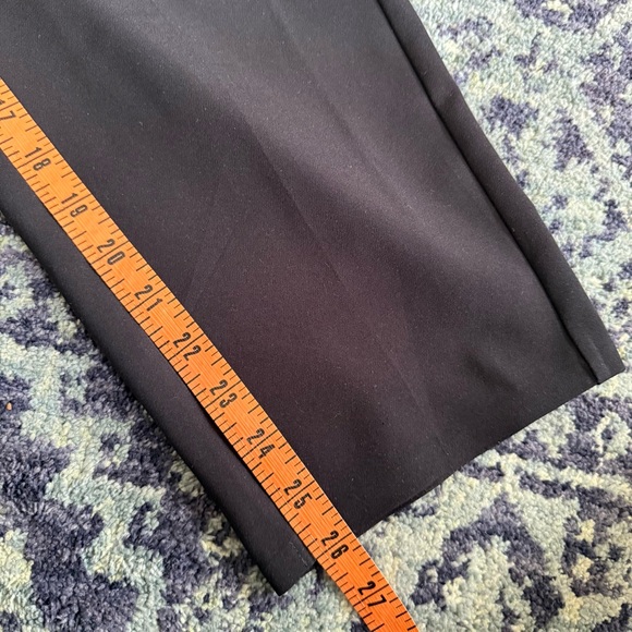 Athleta Brooklyn Mid Rise Ankle Pants Athlesuire Sz 12 Wrinkle Resistant Casual - Picture 7 of 10